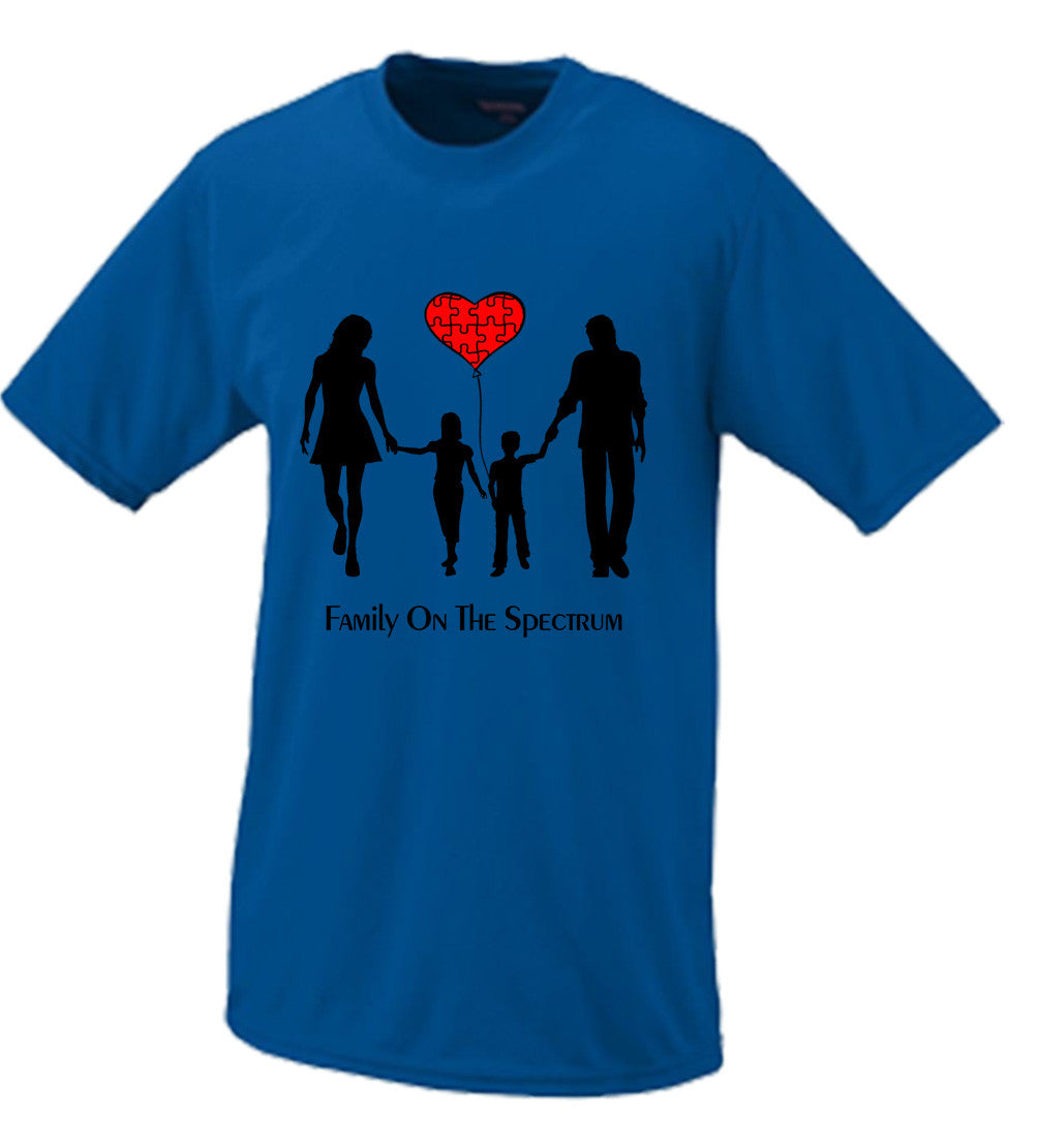 Family On The Spectrum Autism #1 T shirt