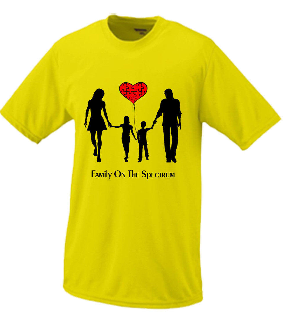 Family On The Spectrum Autism #1 T shirt