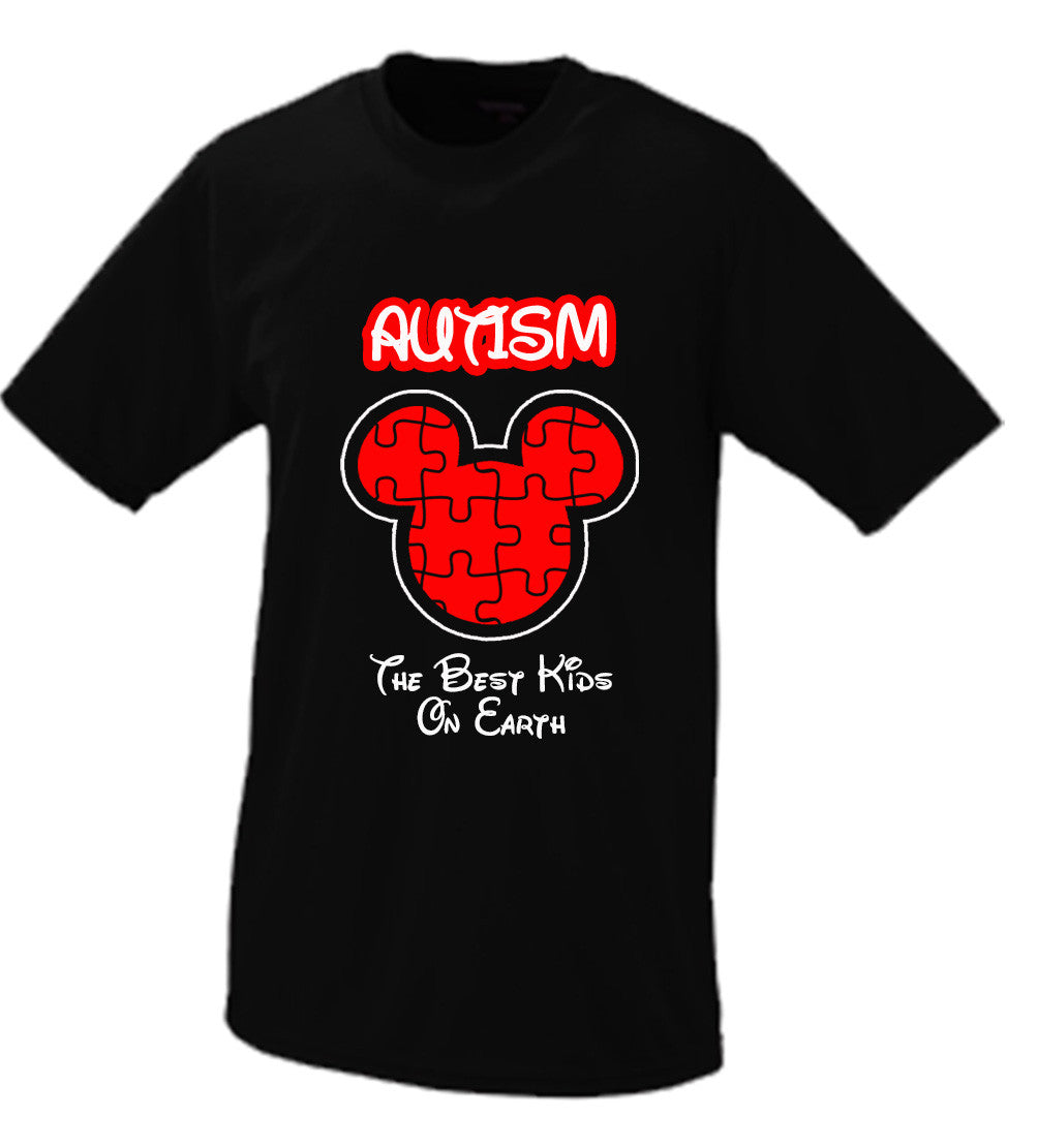 Autism The Best Kids On Earth (Disney Parody) T shirt