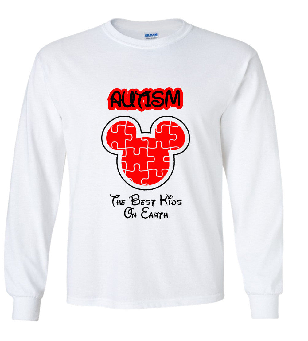 Autism The Best Kids On Earth (Disney Parody) T shirt