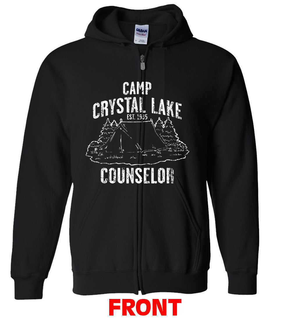 Camp Crystal Lake T Shirt Friday The 13th Jason Voorhees Parody