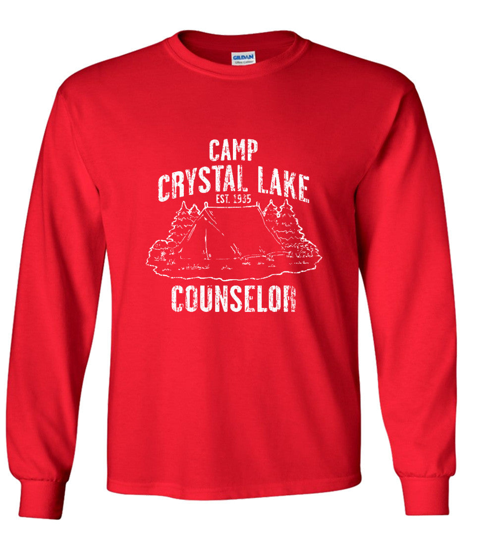 Camp Crystal Lake T Shirt Friday The 13th Jason Voorhees Parody