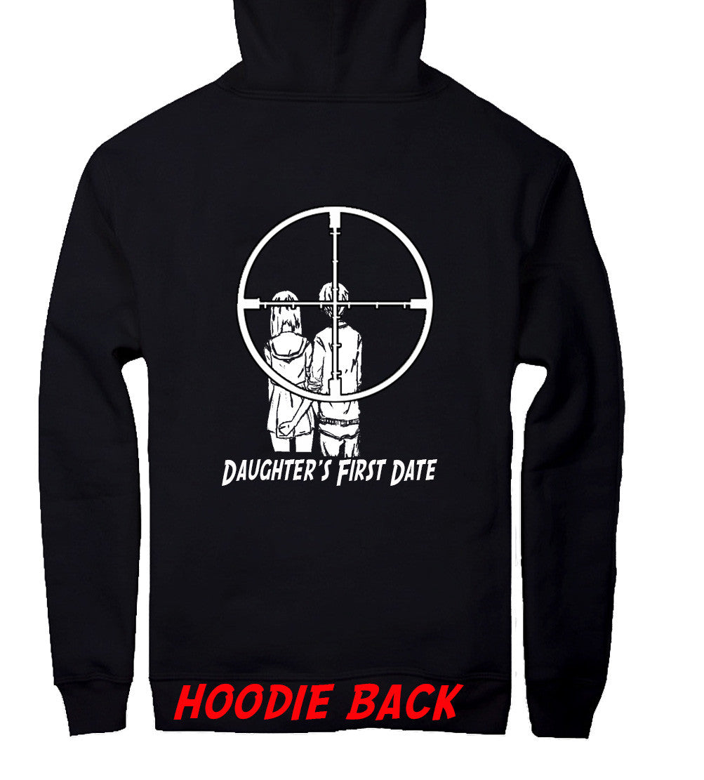 Daughter'S First Date Protective Dad Tshirt