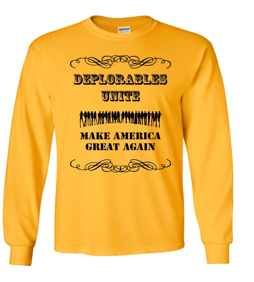 Deplorables Unite, Make America Great Again Hillary Clinton Donald Trump Shirt Basket Of Deplorables Election 2016