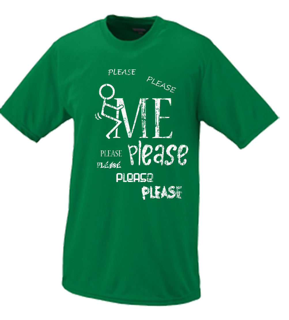 F*ck Me Please, Stick Figure Parody T Shirt Comedy Funny