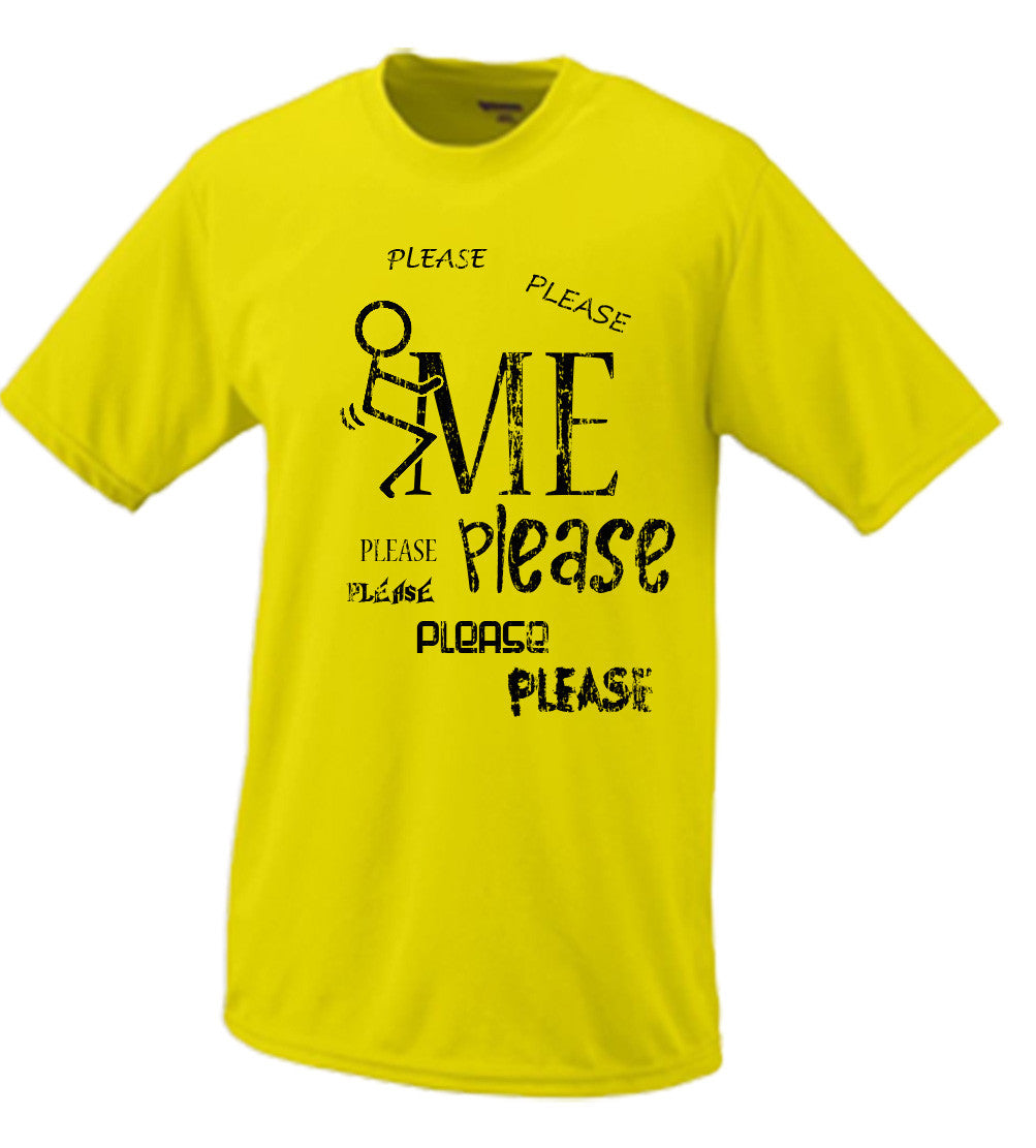 F*ck Me Please, Stick Figure Parody T Shirt Comedy Funny