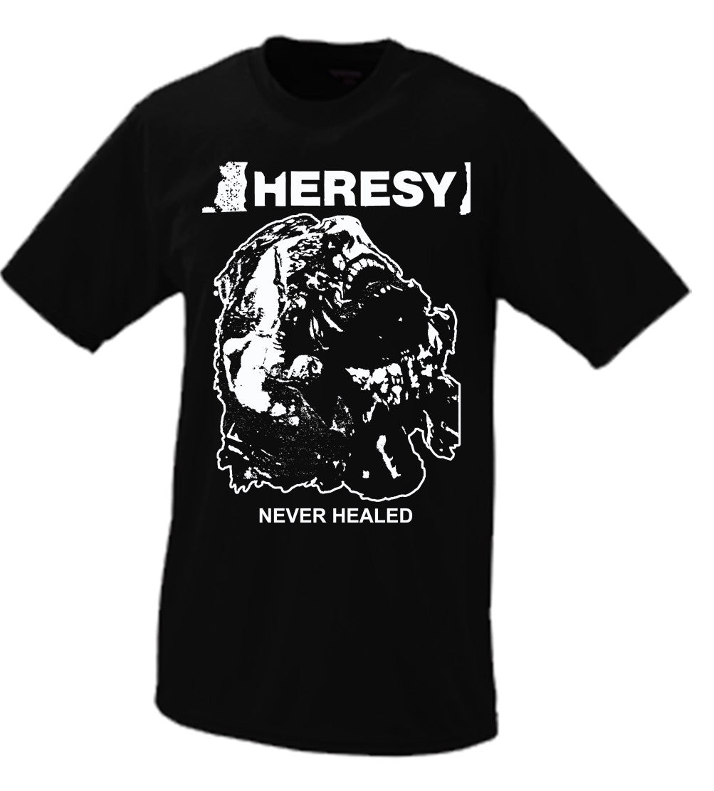 Heresy “Never Healed” – GutterShock Clothing