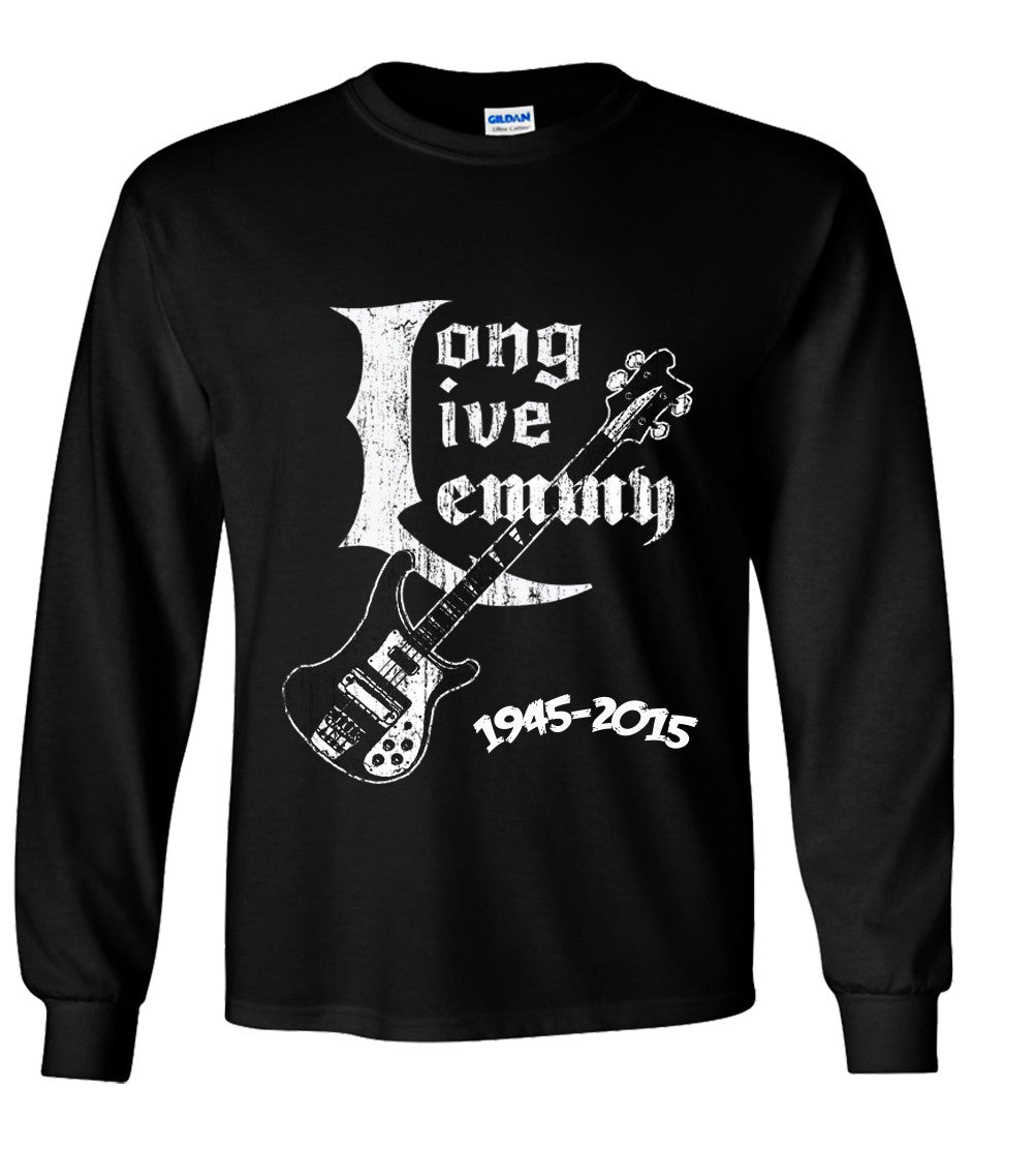 Long Live Lemmy Kilmister Tribute T shirt (Motorhead)