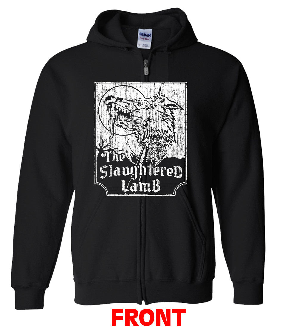 The Slaughtered Lamb T Shirt American Werewolf In London Parody