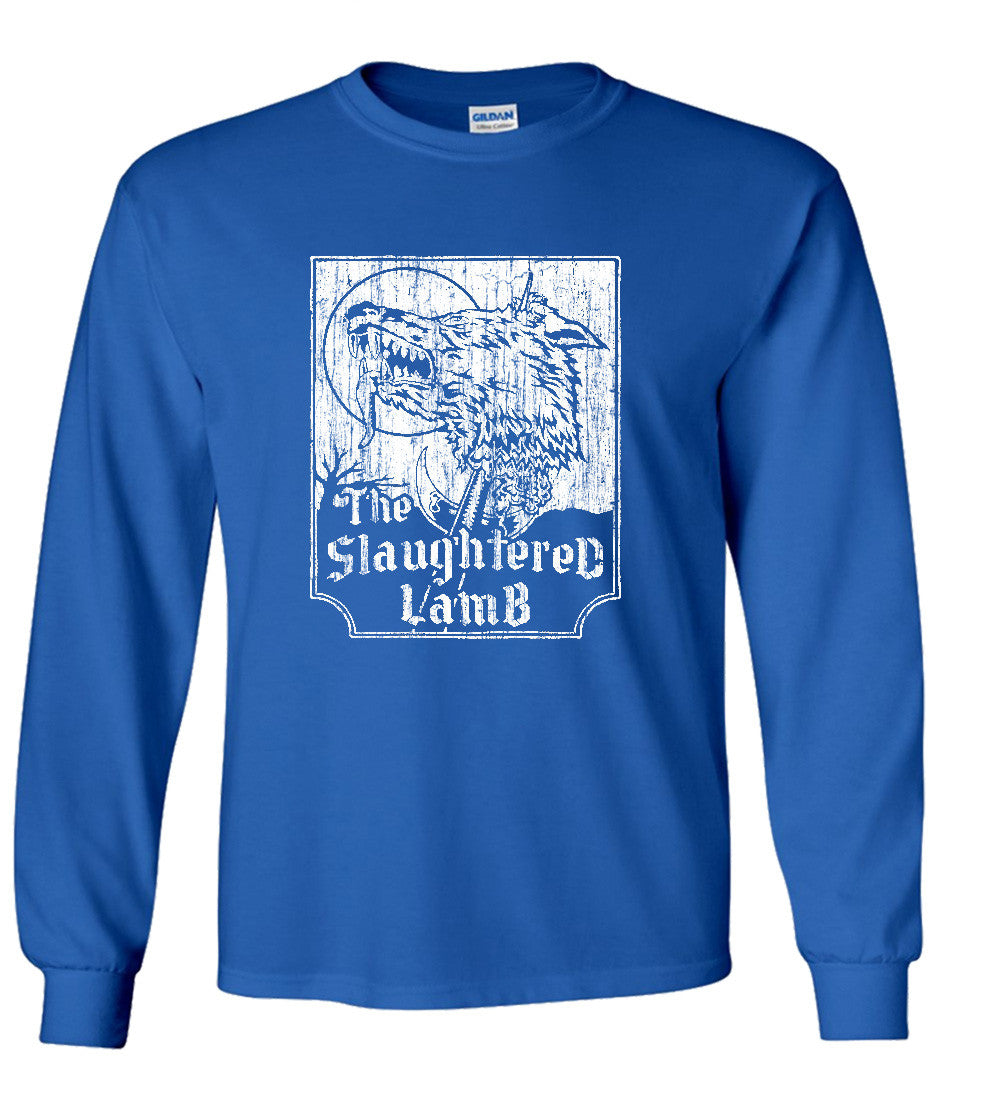 The Slaughtered Lamb T Shirt American Werewolf In London Parody