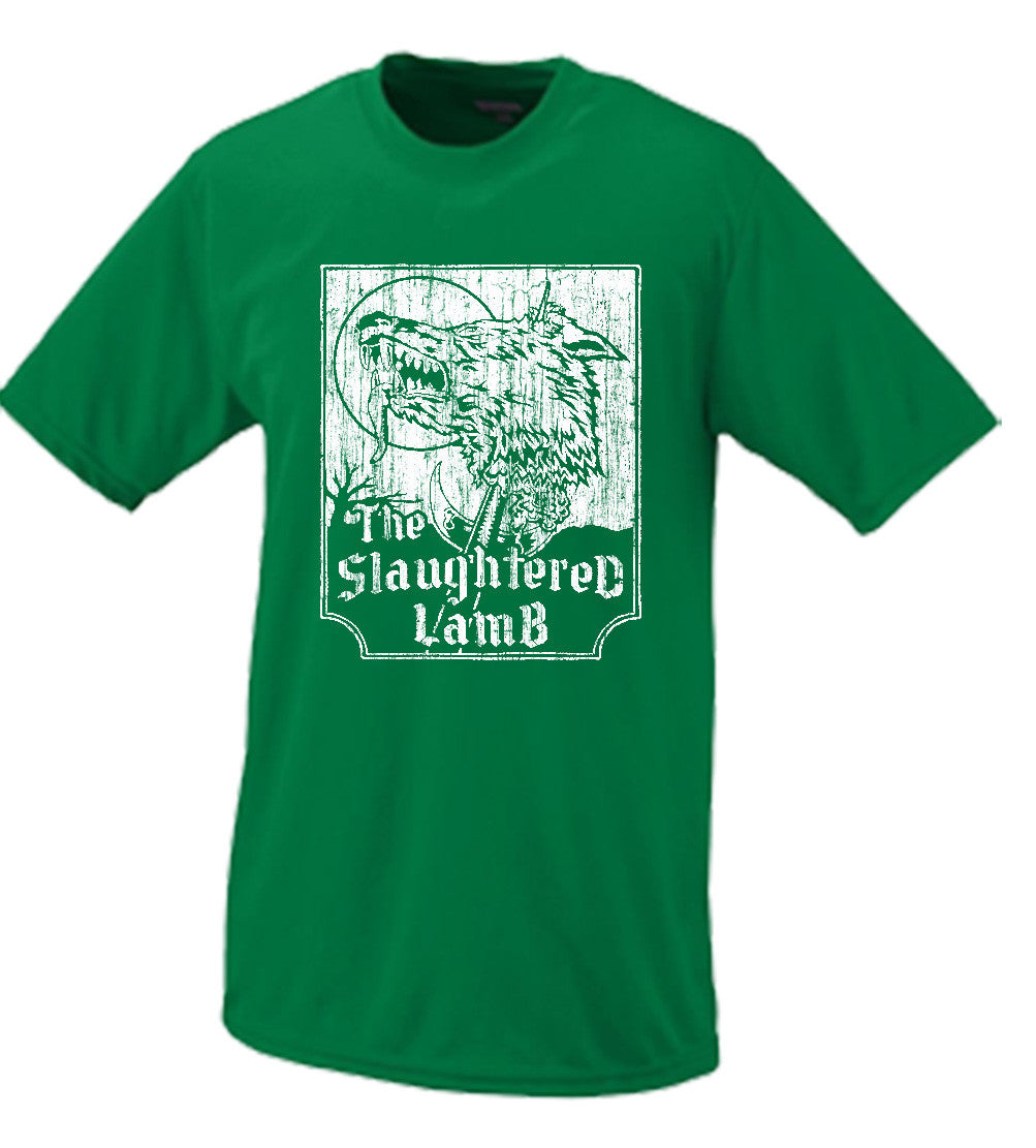 The Slaughtered Lamb T Shirt American Werewolf In London Parody