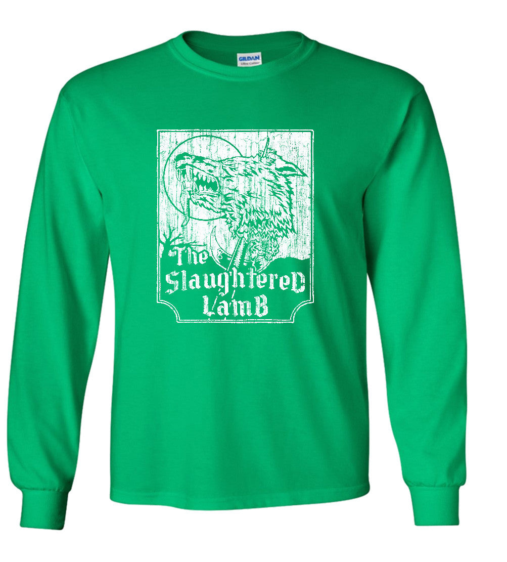 The Slaughtered Lamb T Shirt American Werewolf In London Parody