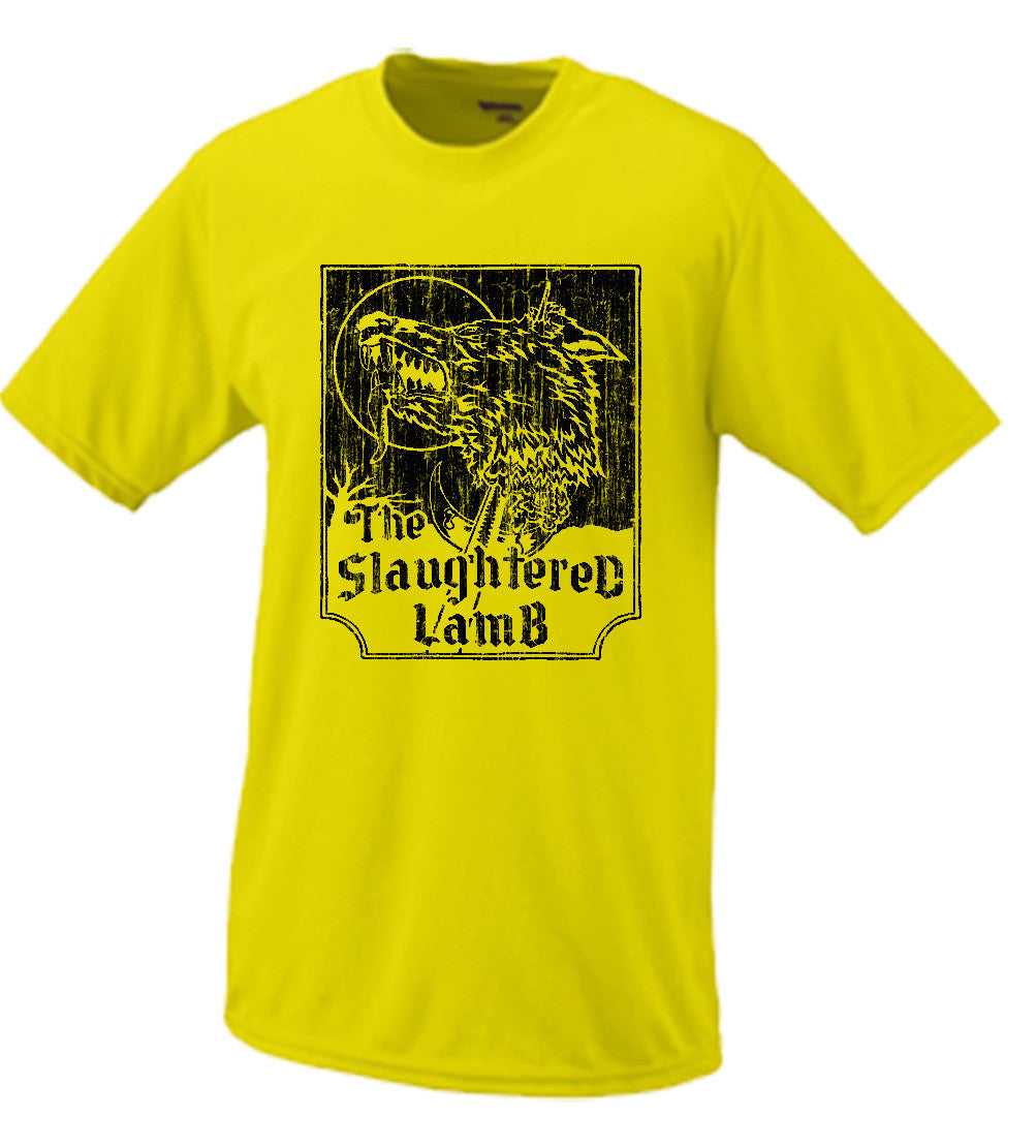 The Slaughtered Lamb T Shirt American Werewolf In London Parody