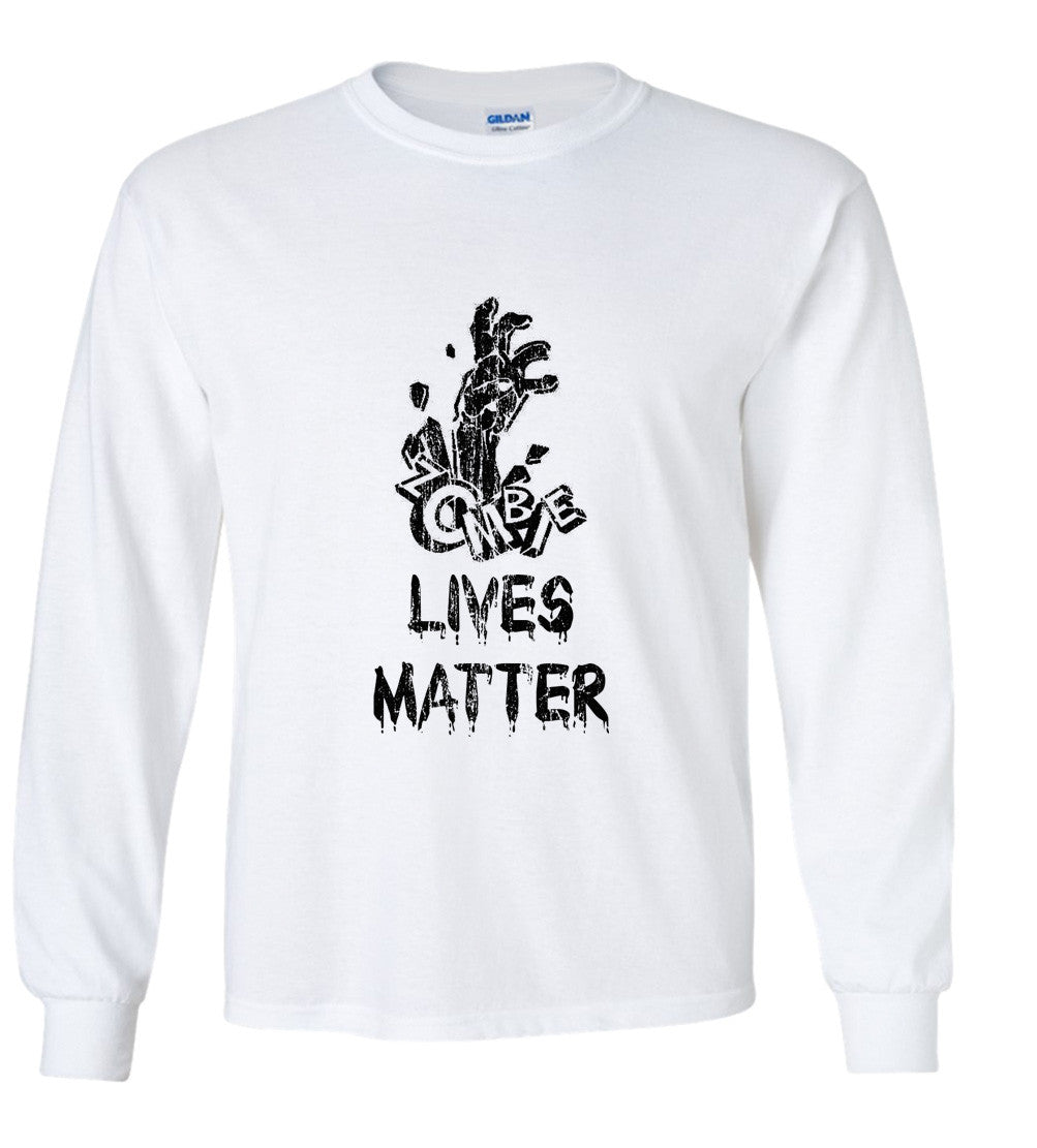 Zombies Lives Matter T shirt (Black Lives Matter Parody)