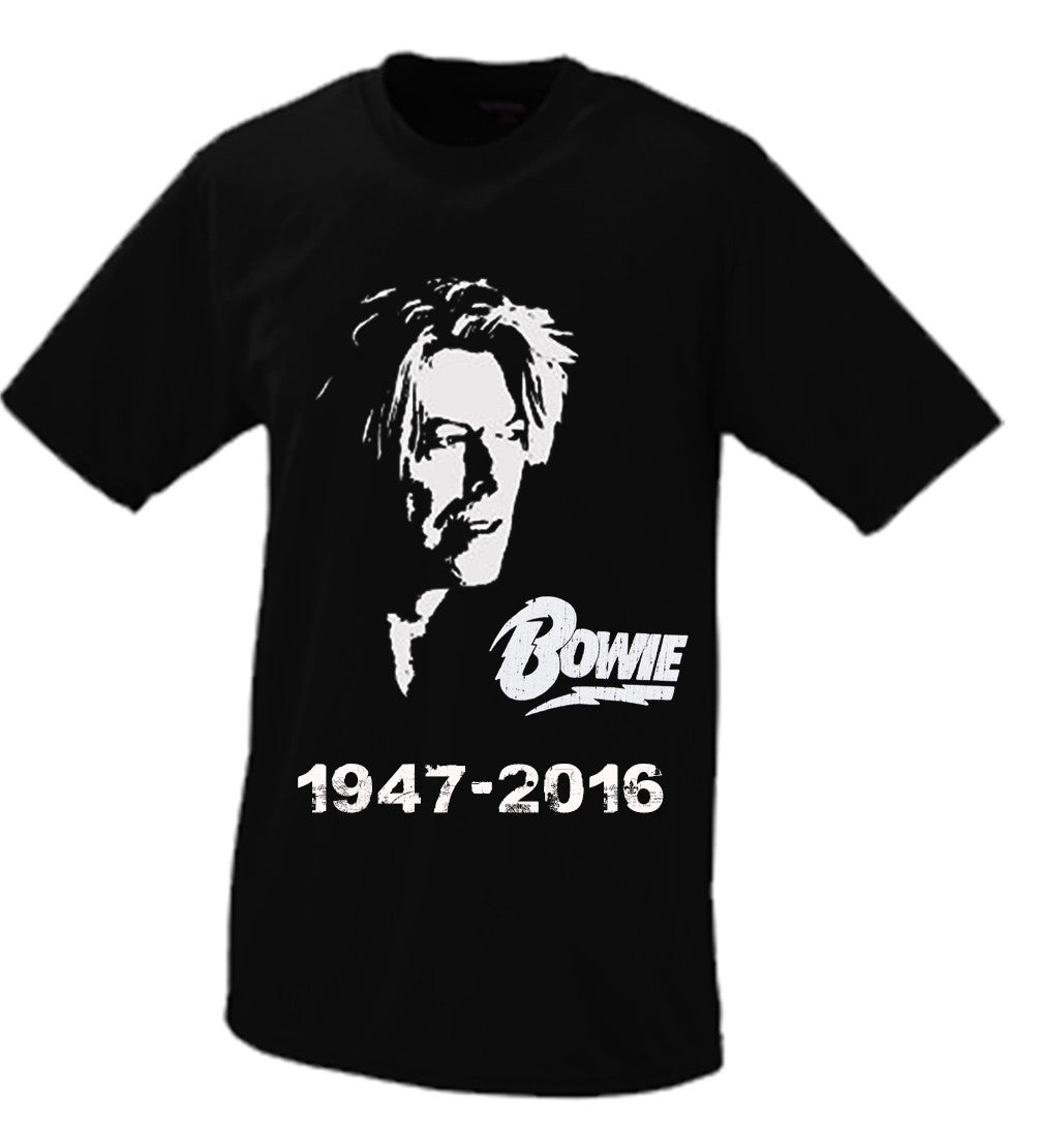 David Bowie RIP #1 Tribute Tshirt