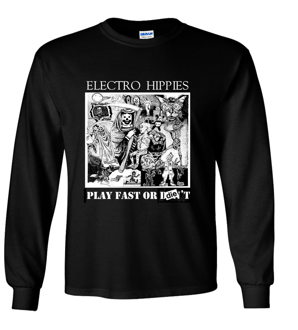 Electro Hippies “Play Fast Or Die” – GutterShock Clothing