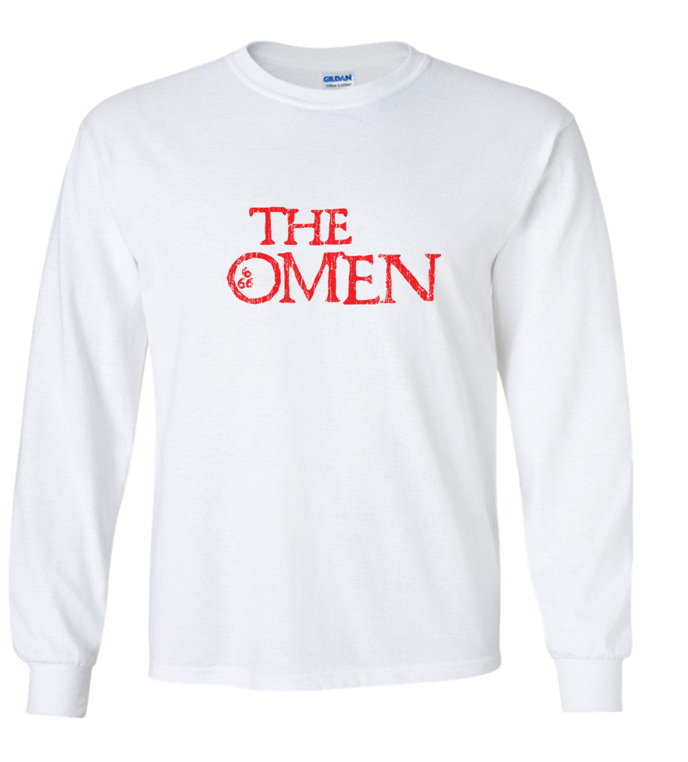 The Omen Movie Title T Shirt Damien Thorn 666 Antichrist